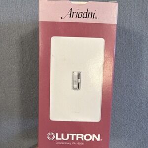 Lot Of 5 Lutron Dimmer switch Light almond 600 watt incandescent